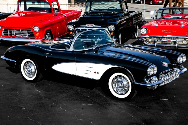 For Sale Used 1959 Chevrolet Corvette Convertible 283 Dual 4s | American Dream Machines Des Moines IA 50309