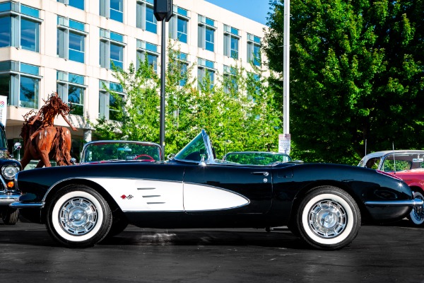 For Sale Used 1959 Chevrolet Corvette Convertible 283 Dual 4s | American Dream Machines Des Moines IA 50309